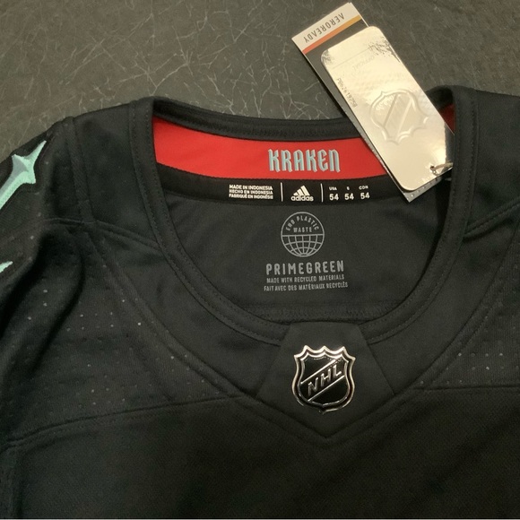 Seattle Kraken Blue Home jersey - Picture 2 of 3